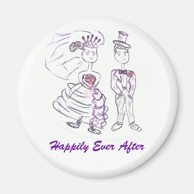 Happily Ever After Magnet (Front)