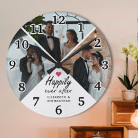 Happily Ever After Modern Couple Photo Collage