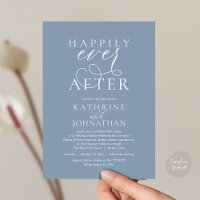 Happily Ever After, Modern Wedding Reception