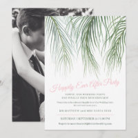 Happily Ever After palm after Wedding Party