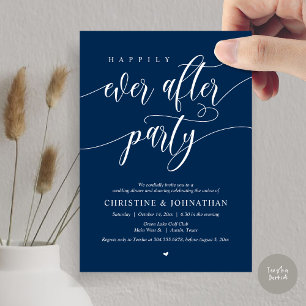 Happily Ever After Party Dinner Dancing Invitation