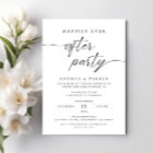 Happily Ever After Party Simple Wedding Reception
