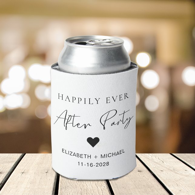 Happily Ever After Party Wedding Reception Can Cooler (Creator Uploaded)