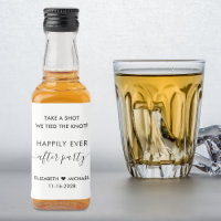 Happily Ever After Party Wedding Reception Favour