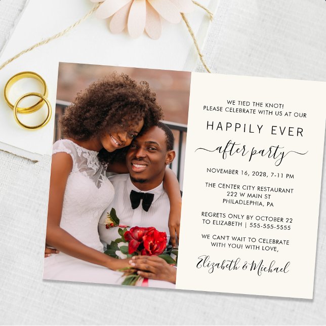 Happily Ever After Photo Cream Wedding Reception (Creator Uploaded)