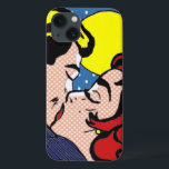 Happily Ever After Pop Art iPad Air Case<br><div class="desc">Skip the "once upon a time" part and jump straight to the "happily ever after" part with this comic book inspired Happily Ever After Pop Art iPad Case. The design features a classic couple kissing beneath a full moon.</div>