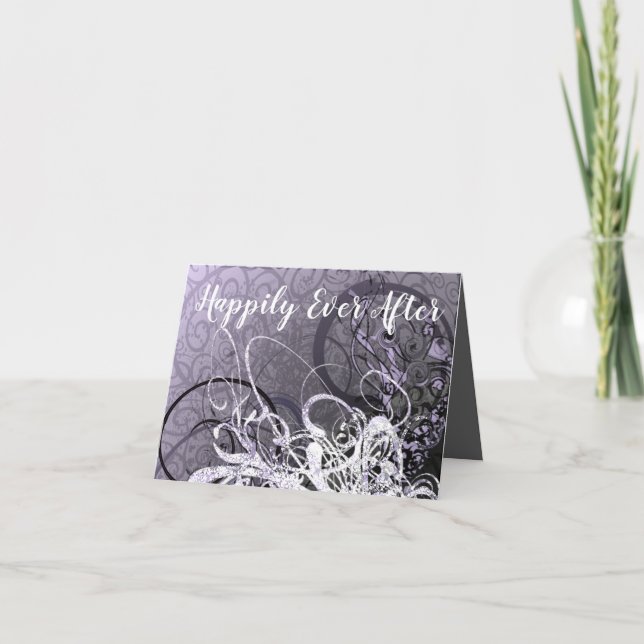 Happily Ever After  Thank You Card (Front)
