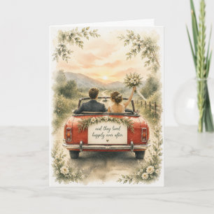 Happily Ever After Wedding & Anniversary Card