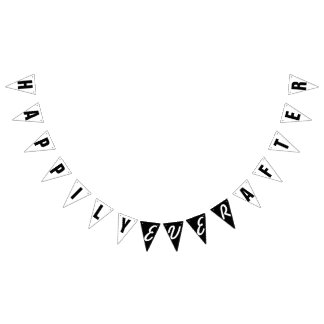 HAPPILY EVER AFTER WEDDING DECOR BUNTING