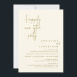 Happily Ever After Wedding Elopement Party Invitation<br><div class="desc">Announce your happily ever after in style with our modern script design wedding elopement party invitation card. Our Happily Ever After Party invitation card is ideal for couples who have decided to elope and want to host a party to celebrate their union. With its sophisticated yet playful design, this invitation...</div>