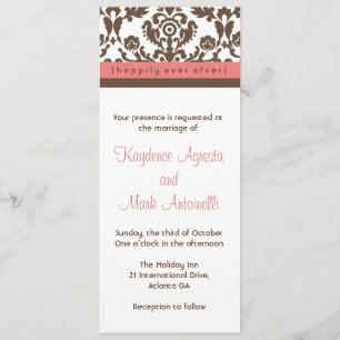 Happily Ever After Wedding Invitation