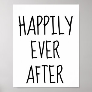 HAPPILY EVER AFTER WEDDING POSTERS
