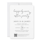 Happily Ever After Wedding Reception QR Code Photo