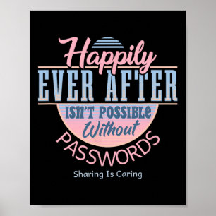 Happily Ever After With Inside Jokes Unusual Valen Poster