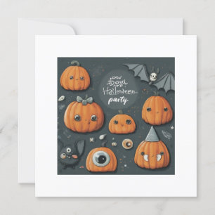 “Happily Haunted Halloween!” Invitation