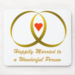 Happily Married Mouse Pad