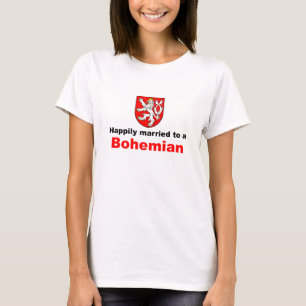 Happily Married To A Bohemian T-Shirt