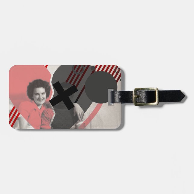 happily never after luggage tag (Front Horizontal)
