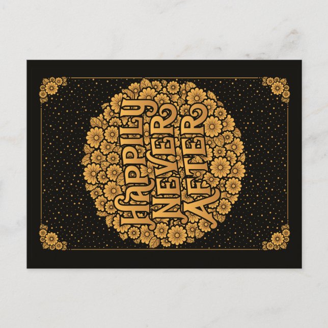 Happily Never After Postcard (Front)