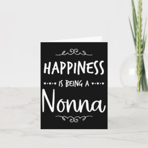 Happiness Being A Nonna Italy Italian Grandma  Card