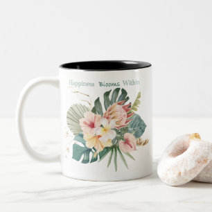 Happiness Blooms Within Coffee Mug
