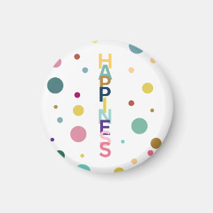 Happiness bubble magnet