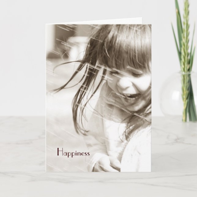 Happiness Card (Front)