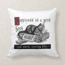 Happiness Cat/Kitty Pillow