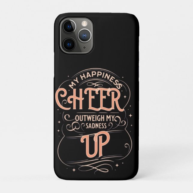  HAPPINESS CHEER UP IPHONE 11 PRO CASE (Back)