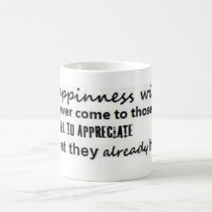happiness coffee mug