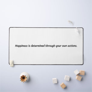 Happiness Desk Mat