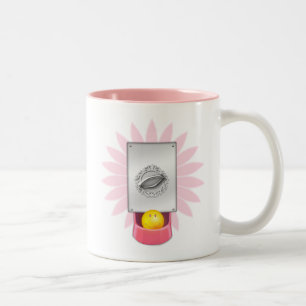 Happiness Dispenser Two-Tone Coffee Mug