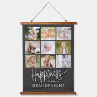 Happiness Editable Colour Photo Wall Tapestry