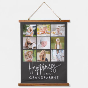 Happiness Editable Colour Photo Wall Tapestry
