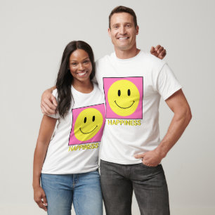 happiness emoticon yellow T-Shirt