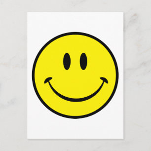 Happiness Face Postcard