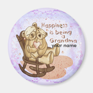 Happiness Grandma magnet