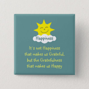 Happiness & Gratitude sun badge
