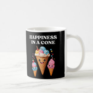 Happiness In A Cone Coffee Mug