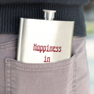 Happiness in Solitude Classic Flask