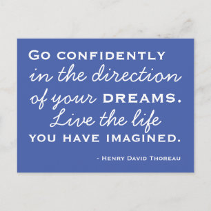 Happiness Inspiration - Motivational Postcard