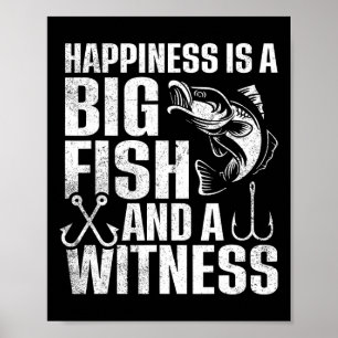 Happiness Is A Big Fish And A Witness 1 Poster