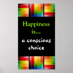 Happiness is...A Choice Print