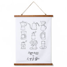 Happiness is a cup of coffee