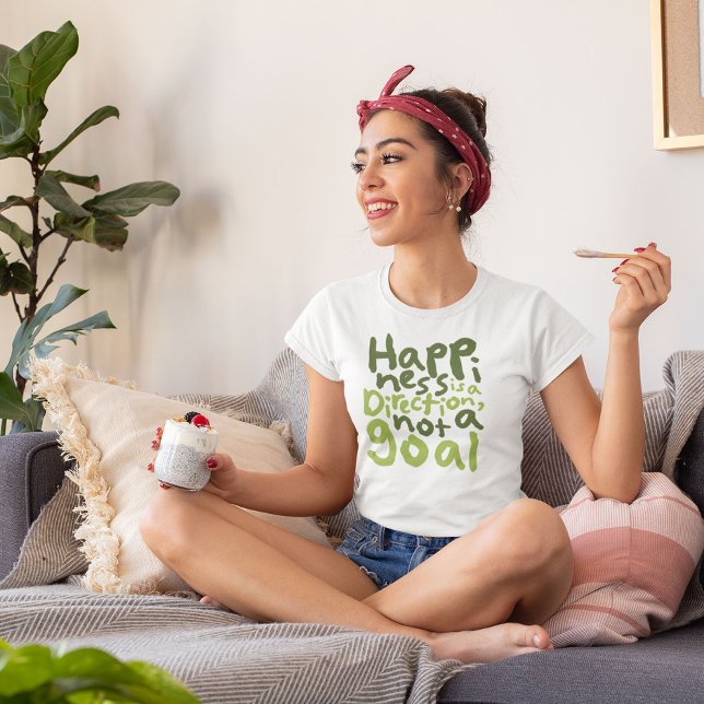 Happiness is a direction T-Shirt (Creator Uploaded)