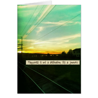 Happiness is a journey