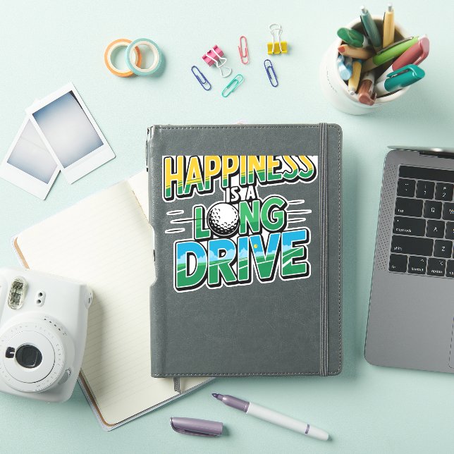 Happiness is a Long Drive, Golf (iPad Cover)
