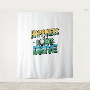 Happiness is a Long Drive, Golf Tapestry