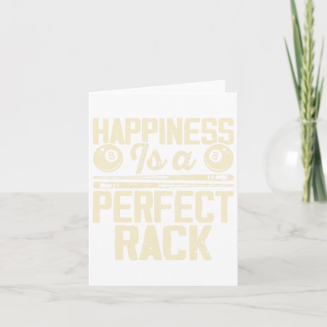 Happiness Is A Perfect Rack 2  Card (Front)