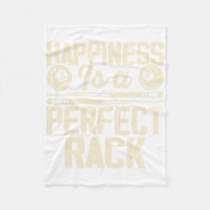 Happiness Is A Perfect Rack 2 Fleece Blanket